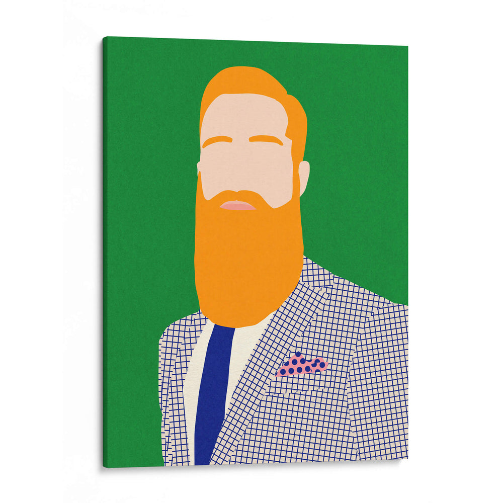 Hombres de la barbería - Rosi Feist | Cuadro decorativo de Canvas Lab