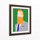 Hombres de la barbería - Rosi Feist | Cuadro decorativo de Canvas Lab