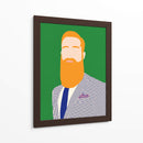 Hombres de la barbería - Rosi Feist | Cuadro decorativo de Canvas Lab