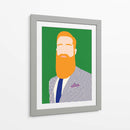 Hombres de la barbería - Rosi Feist | Cuadro decorativo de Canvas Lab