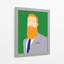 Hombres de la barbería - Rosi Feist | Cuadro decorativo de Canvas Lab