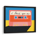I Love You Mix Tape - Rosi Feist | Cuadro decorativo de Canvas Lab