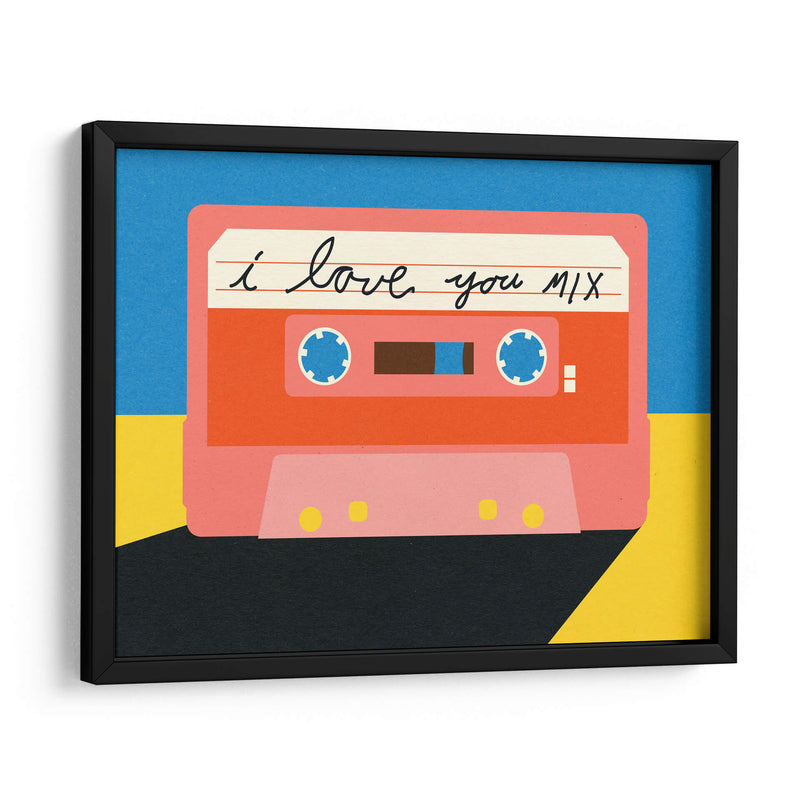 I Love You Mix Tape - Rosi Feist | Cuadro decorativo de Canvas Lab