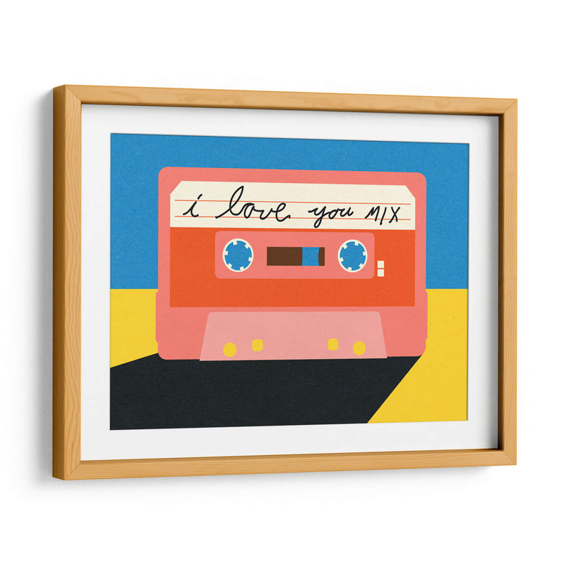 I Love You Mix Tape - Rosi Feist | Cuadro decorativo de Canvas Lab