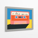 I Love You Mix Tape - Rosi Feist | Cuadro decorativo de Canvas Lab