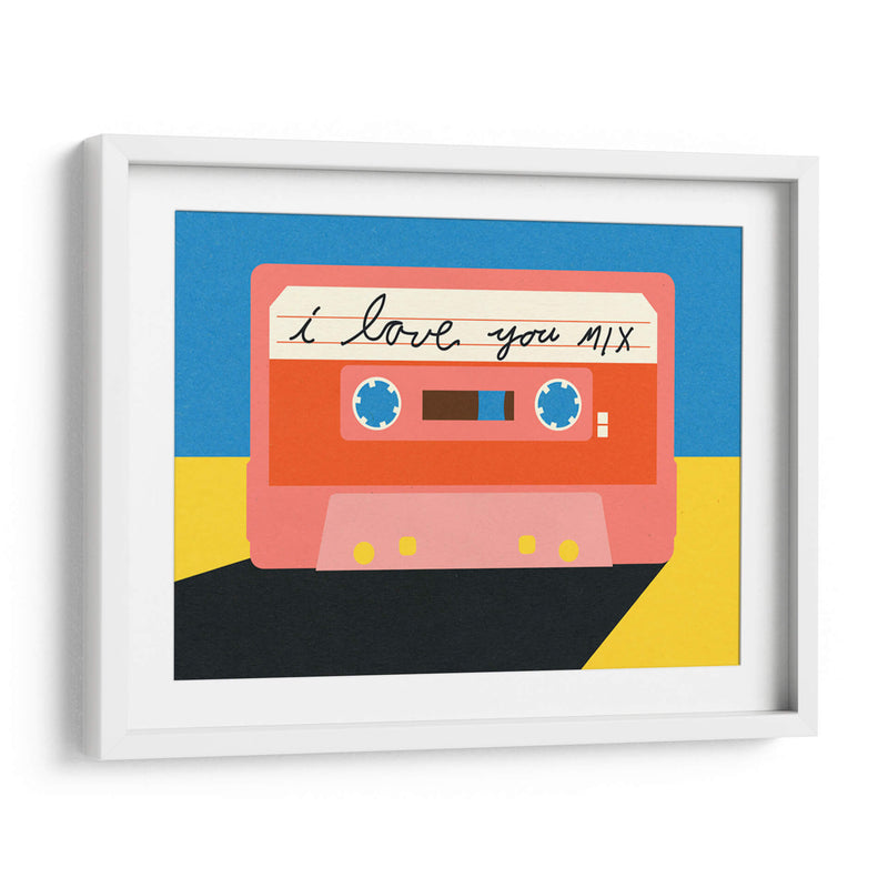 I Love You Mix Tape - Rosi Feist | Cuadro decorativo de Canvas Lab
