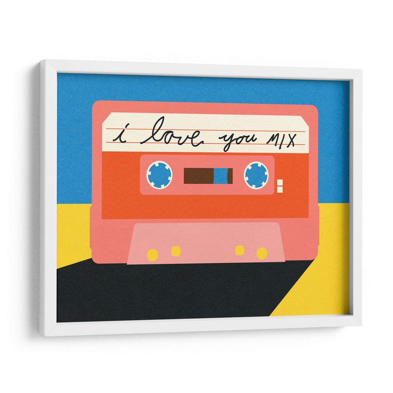 I Love You Mix Tape - Rosi Feist | Cuadro decorativo de Canvas Lab