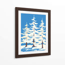 Árboles de invierno del Harz - Rosi Feist | Cuadro decorativo de Canvas Lab