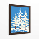 Árboles de invierno del Harz - Rosi Feist | Cuadro decorativo de Canvas Lab