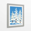 Árboles de invierno del Harz - Rosi Feist | Cuadro decorativo de Canvas Lab
