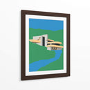 Frank Lloyd Wright - La Cascada - Rosi Feist | Cuadro decorativo de Canvas Lab
