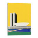 Congreso Nacional Brasilia - Rosi Feist | Cuadro decorativo de Canvas Lab