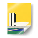 Congreso Nacional Brasilia - Rosi Feist | Cuadro decorativo de Canvas Lab