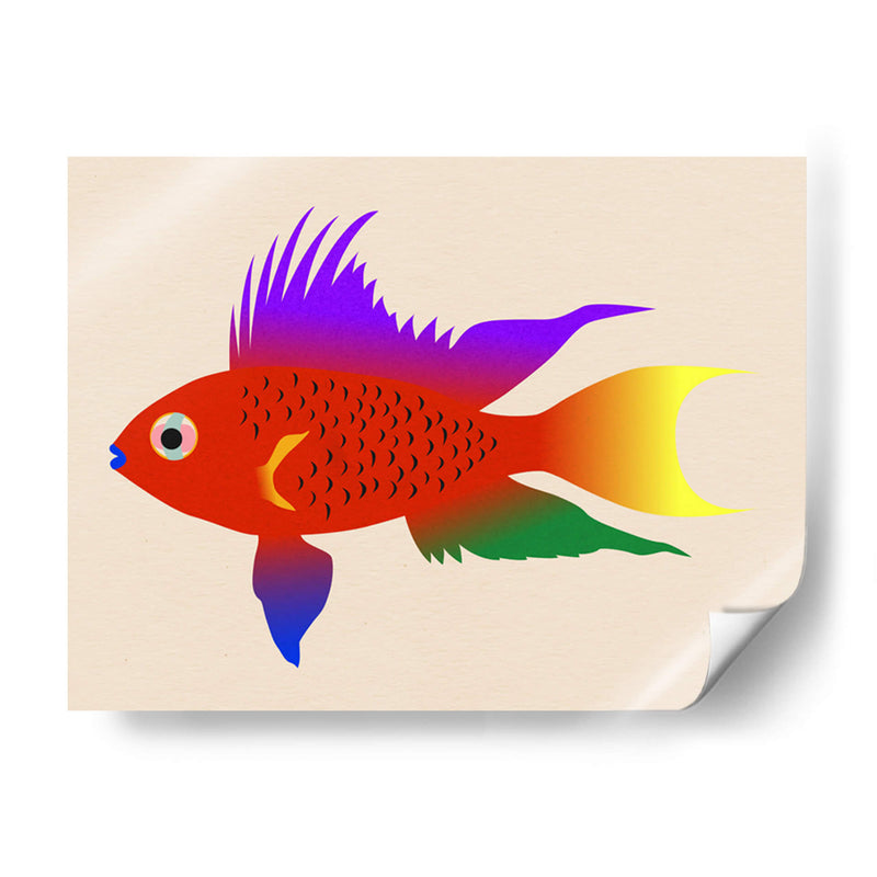 Infierno de Buntbarsch - Rosi Feist | Cuadro decorativo de Canvas Lab