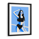 Chica deportiva azul - Rosi Feist | Cuadro decorativo de Canvas Lab