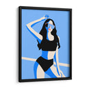 Chica deportiva azul - Rosi Feist | Cuadro decorativo de Canvas Lab