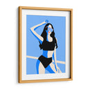 Chica deportiva azul - Rosi Feist | Cuadro decorativo de Canvas Lab