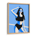 Chica deportiva azul - Rosi Feist | Cuadro decorativo de Canvas Lab