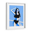 Chica deportiva azul - Rosi Feist | Cuadro decorativo de Canvas Lab
