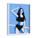 Chica deportiva azul - Rosi Feist | Cuadro decorativo de Canvas Lab