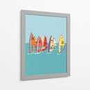 Windsurf en el mar Báltico - Rosi Feist | Cuadro decorativo de Canvas Lab