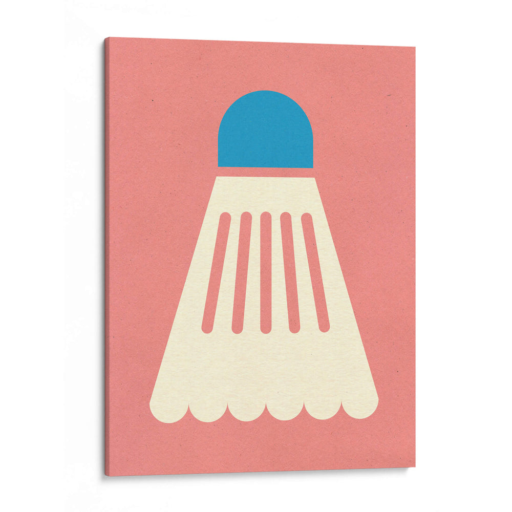 Bádminton blanco azul - Rosi Feist | Cuadro decorativo de Canvas Lab