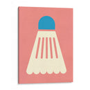 Bádminton blanco azul - Rosi Feist | Cuadro decorativo de Canvas Lab