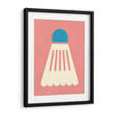 Bádminton blanco azul - Rosi Feist | Cuadro decorativo de Canvas Lab