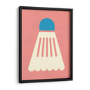 Bádminton blanco azul - Rosi Feist | Cuadro decorativo de Canvas Lab