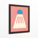 Bádminton blanco azul - Rosi Feist | Cuadro decorativo de Canvas Lab