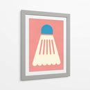 Bádminton blanco azul - Rosi Feist | Cuadro decorativo de Canvas Lab