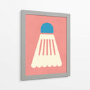 Bádminton blanco azul - Rosi Feist | Cuadro decorativo de Canvas Lab