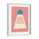 Bádminton blanco azul - Rosi Feist | Cuadro decorativo de Canvas Lab