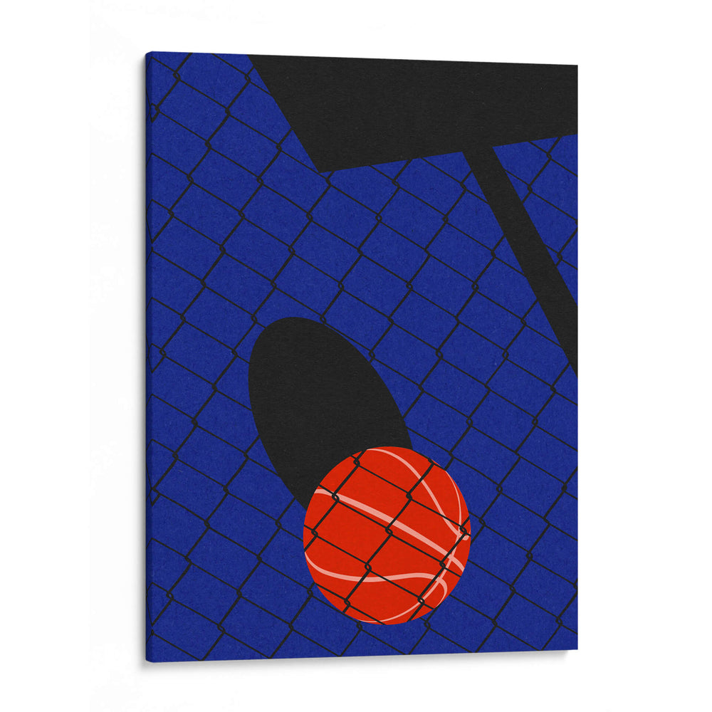 Cancha de baloncesto del jardín trasero - Rosi Feist | Cuadro decorativo de Canvas Lab