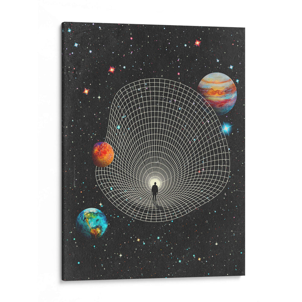 Portal del espacio abstracto - Nibera | Cuadro decorativo de Canvas Lab