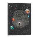 Portal del espacio abstracto - Nibera | Cuadro decorativo de Canvas Lab