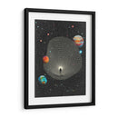 Portal del espacio abstracto - Nibera | Cuadro decorativo de Canvas Lab