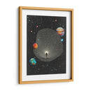 Portal del espacio abstracto - Nibera | Cuadro decorativo de Canvas Lab