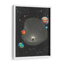 Portal del espacio abstracto - Nibera | Cuadro decorativo de Canvas Lab