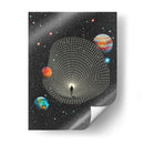 Portal del espacio abstracto - Nibera | Cuadro decorativo de Canvas Lab