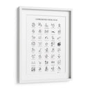 Póster ilustrado de expresiones mexicanas - Tinta Quemada | Cuadro decorativo de Canvas Lab