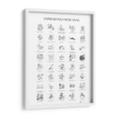 Póster ilustrado de expresiones mexicanas - Tinta Quemada | Cuadro decorativo de Canvas Lab