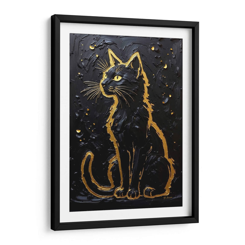 Ícono Felino - Tito Massia | Cuadro decorativo de Canvas Lab