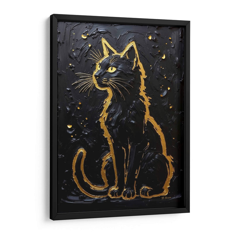 Ícono Felino - Tito Massia | Cuadro decorativo de Canvas Lab