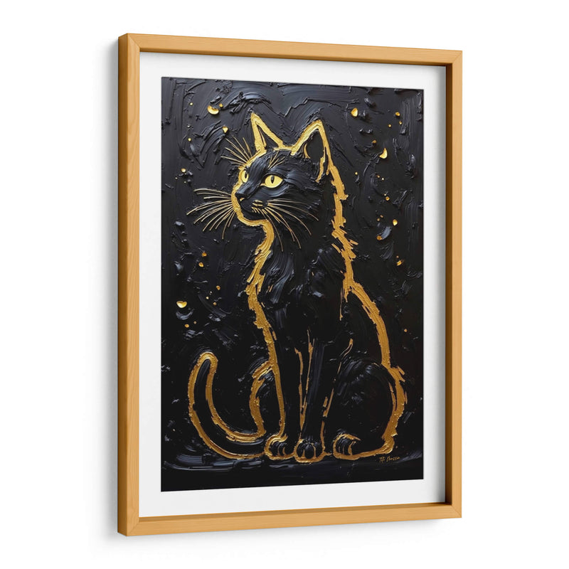 Ícono Felino - Tito Massia | Cuadro decorativo de Canvas Lab