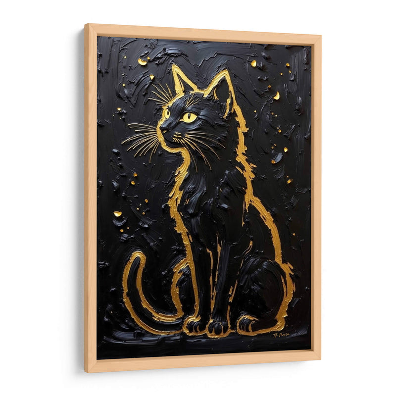 Ícono Felino - Tito Massia | Cuadro decorativo de Canvas Lab