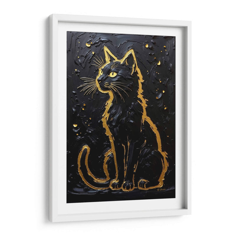 Ícono Felino - Tito Massia | Cuadro decorativo de Canvas Lab