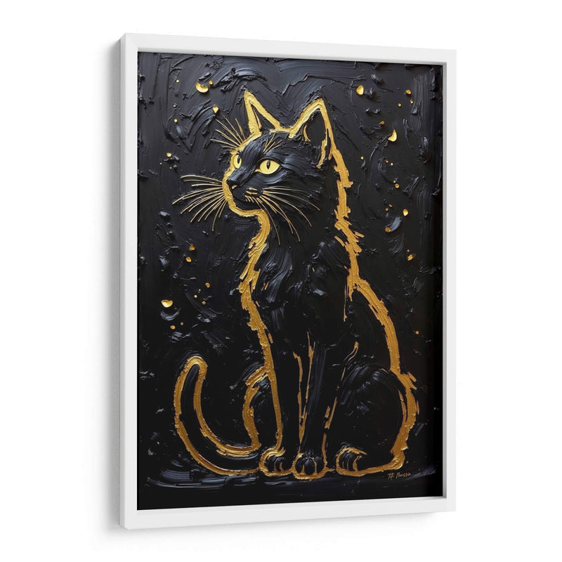 Ícono Felino - Tito Massia | Cuadro decorativo de Canvas Lab
