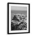Roca en el oceano blanco y negro 2 - ALEJANDRE PHOTOGRAPHY | Cuadro decorativo de Canvas Lab