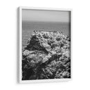Roca en el oceano blanco y negro 2 - ALEJANDRE PHOTOGRAPHY | Cuadro decorativo de Canvas Lab